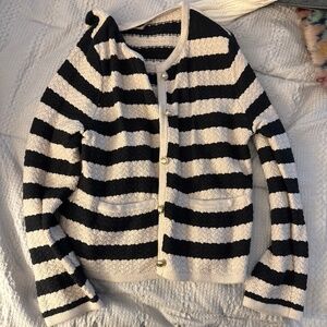 Abercrombie Lady Cardigan with Gold Buttons